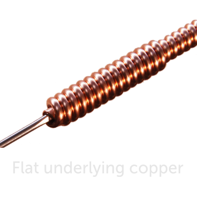 Piano Bass String Flat Underlying Copper Finish